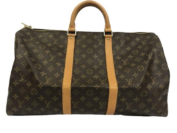 LOUIS VUITTON MONOGRAM KEEPALL TRAVEL BAG (1 of 7)