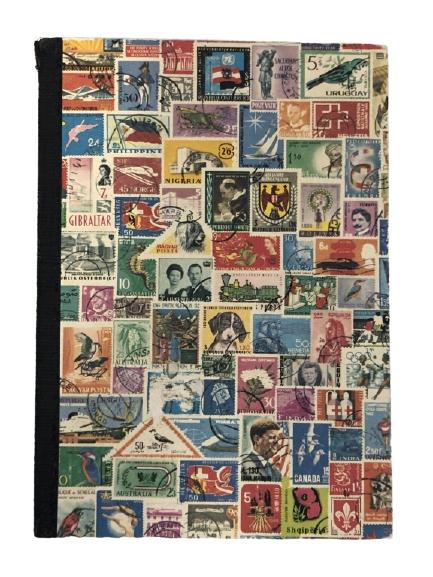 VINTAGE W GERMAN DEUTSCHE STAMP COLLECTION IN BOOK (1 of 6)