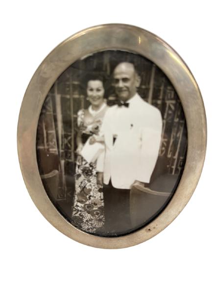 VINTAGE TIFFANY & CO. STERLING SILVER FRAME WITH K (1 of 3)