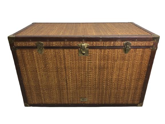 VTG BAUER STILES STEAMER CHEST FOLDABLE DESK 38" (1 of 15)