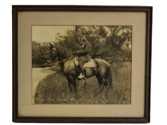 1915 B/W PHOTO OF "APACHE" POLICE HORSE 13" (1 of 8)
