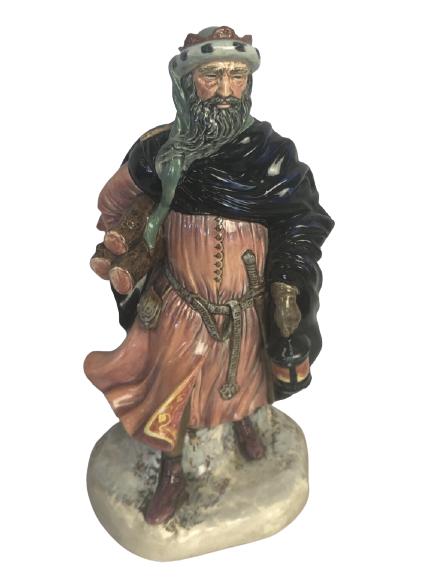 VTG ROYAL DOULTON GOOD KING WENCELAS FIGURINE 9.5" (1 of 3)