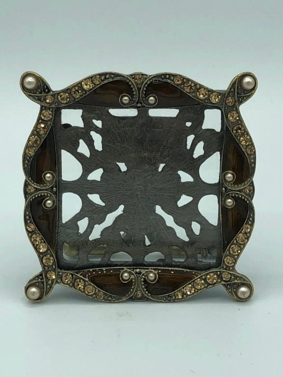 JAY STRONGWATER STYLE COLLECTIBLE PICTURE FRAME 3" (1 of 4)