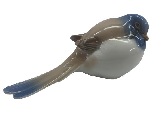 B 7G DENMARK PORCELAIN TITMOUSE BIRD FIGURINE (1 of 5)