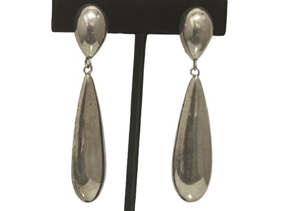 VTG STERLING SILVER 925 DANGLING EARRINGS (1 of 2)