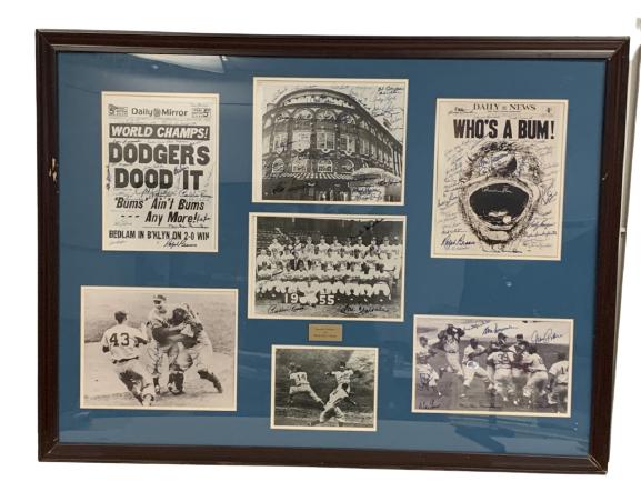 1955 BROOKLYN DODGERS 125 AUTOGRAPH COLLECTION (1 of 13)