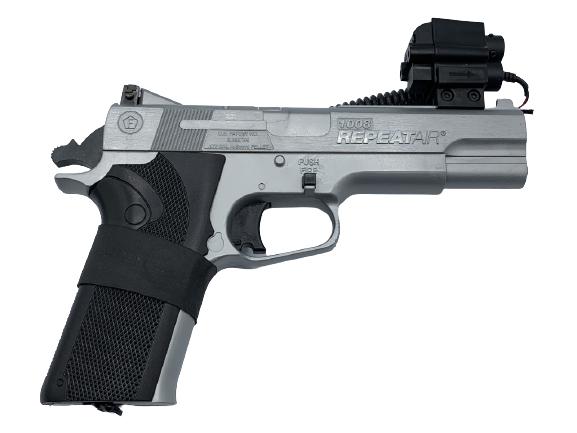 CROSSMAN REPEATER AIR PELLET GUN: CROSSMAN REPEATER AIR PELLET GUN WITH ADD ON SIGHT POSSIBLY FOR GAME OR TRAINING PURPOSE, NOT TESTED-VERY GOOD PHYSICAL CONDITION, NOT TESTED-DP21821
