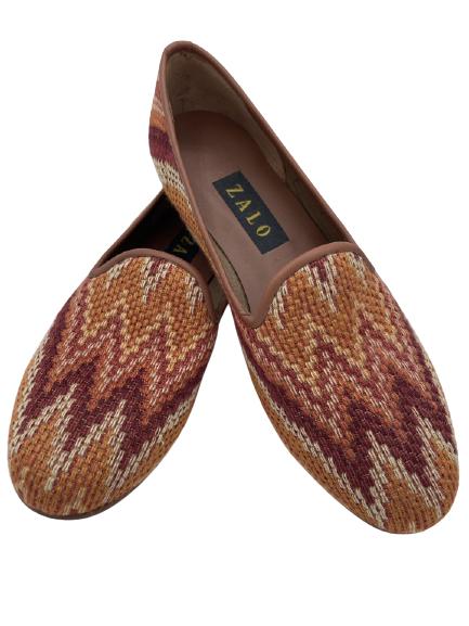 ZALO WOMEN'S AZTEC STYLE LOAFER SHOES SZ 9: ZALO WOMEN'S AZTEC STYLE LOAFER SHOES SZ 9