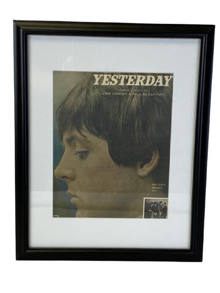 RARE 1965 BEATLES LYRICS & MUSIC SONG BOOK 15" (1 of 5)