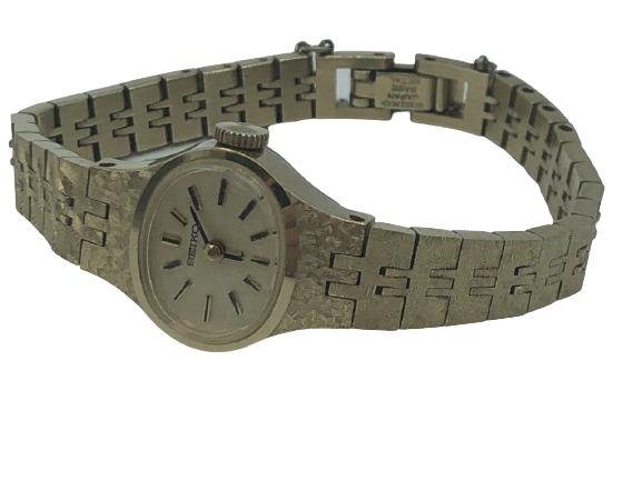 VTG SEIKO GOLD & STAINLESS STEEL LADIES WATCH 3": VTG SEIKO GOLD & STAINLESS STEEL LADIES WATCH 3" LUXURY JEWELRY WOMEN'S WATCH HIGH END WOMEN'S ACCESSORIES - CANNOT VERIFY WORKING CONDITION