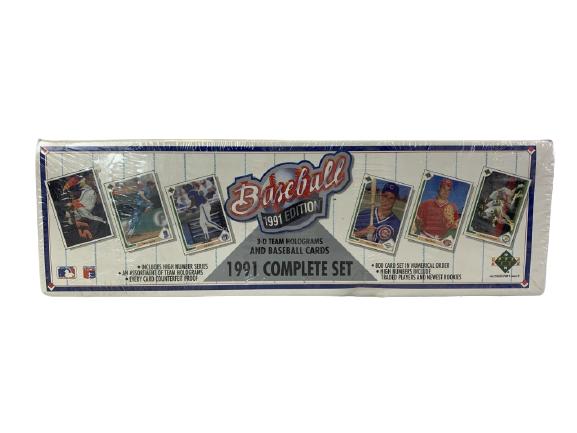 1991 SEALED UPPER DECK BASEBALL TRADING CARD SET (1 of 4)