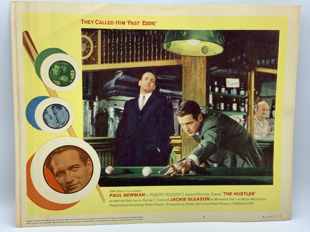 1964 PAUL NEWMAN "THE HUSTLER"MOVIE LOBBY CARD 11" (1 of 1)