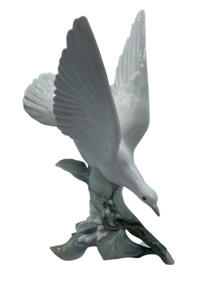 RARE LARGE LLADRO GLSS "TURTLE DOVE" #4550 (1 of 5)