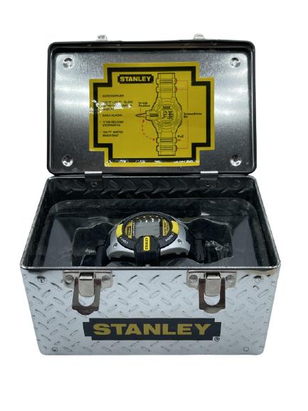 STANLEY NIGHTLIGHT-TAPE MEASURE- WRIST WATCH: STANLEY NIGHTLIGHT-GLOW IN THE DARK- -TAPE MEASURE-WRIST WATCH -NEW IN BOX