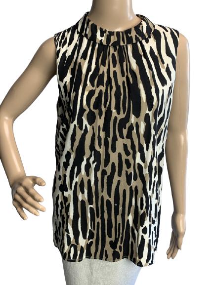 ST JOHN COUTURE SILK SLEEVELESS TOP (1 of 6)