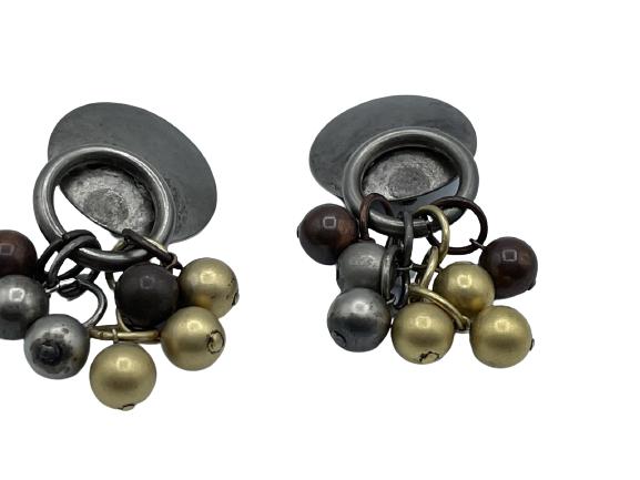 VTG SIGNED STERLING SILVER EARRINGS (1 of 3)