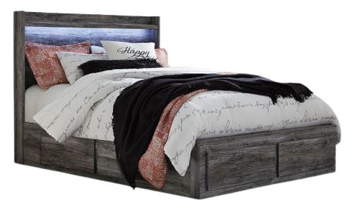 ASHLEY BAYSTORM QUEEN PANEL BED W 6 DRAWERS 86.5" (1 of 2)