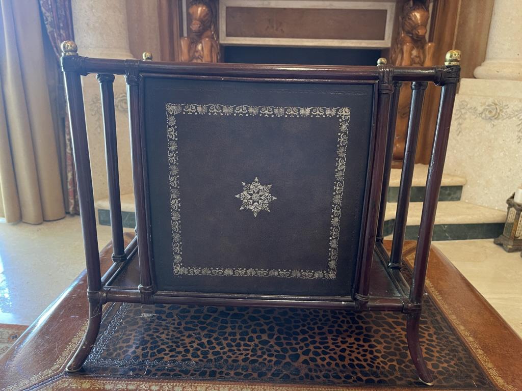 VIINTAGE MAITLAND SMITH MAGAZINE RACK 22" (1 of 6)