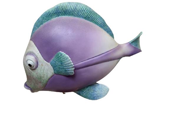 1970'S ITALIAN PORCELAIN FISH SCULPTURE (1 of 5)