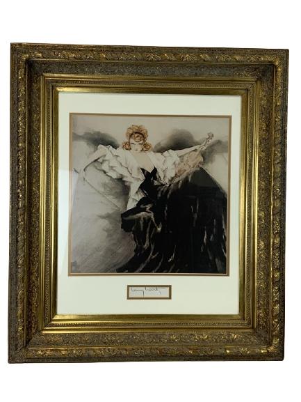 1920'S JUAN LOUIS ICART ART DECO PRINT (1 of 7)