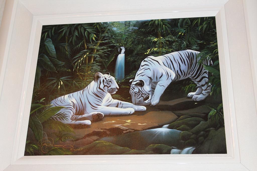 DANA QUEEN "SANCTUARY" GLICLEE ON CANVAS 13/50: DANA QUEEN "SANCTUARY" GLICLEE ON CANVAS ARTIST PROOF -LIMITED EDITION 13 OF 50 -COA INCLUDED -IMAGE SIZE 18 X 22 1/4