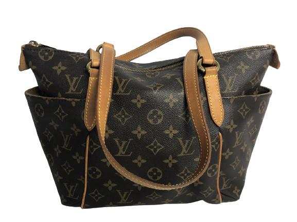 LOUIS VUITTON BROWN MONOGRAMED SHOULDER BAG (1 of 3)