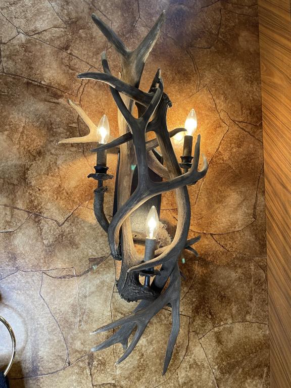 ANTLER SCONCE WITH 3 LIGHTS (1 OF 2) (1 of 5)