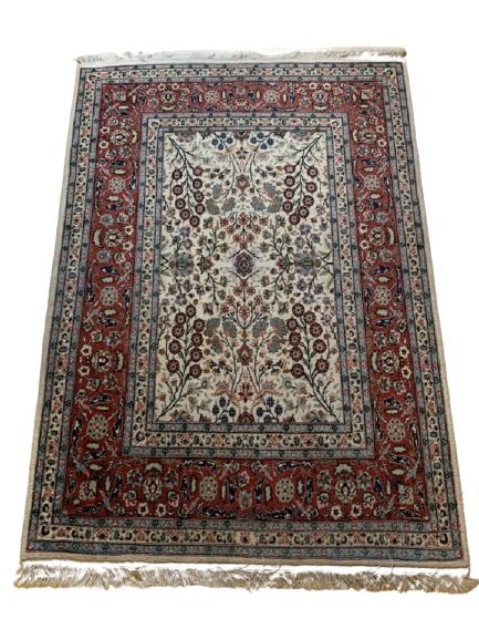 VINTAGE TREE OF LIFE PERSIAN STYLE AREA RUG 68" (1 of 1)