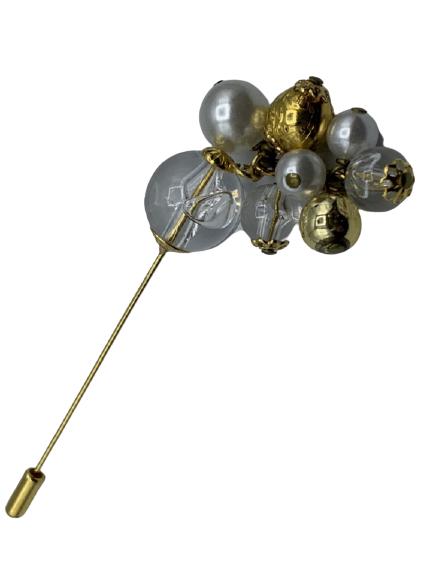 LAGERFELD / TIZIANI VINTAGE FERRAGAMO BROOCH PIN (1 of 5)