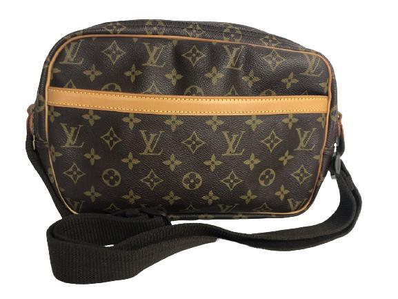 LOUIS VUITTON MONOGRAMED REPORTER SHOULDER BAG (1 of 3)
