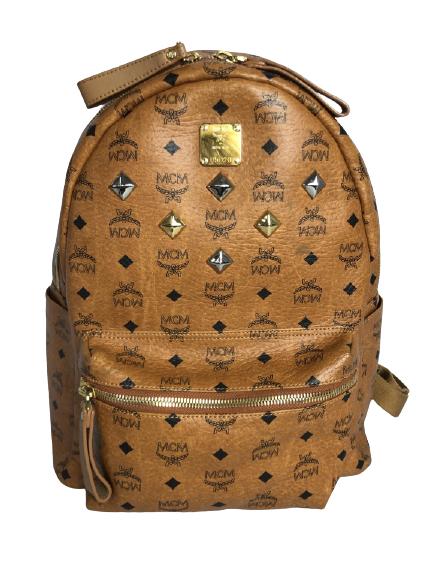 Mcm backpack front studs deals