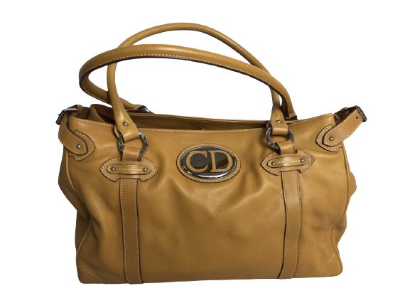 DIOR LOGO MUSTARD SIGNATURE TOTEBAG (1 of 3)