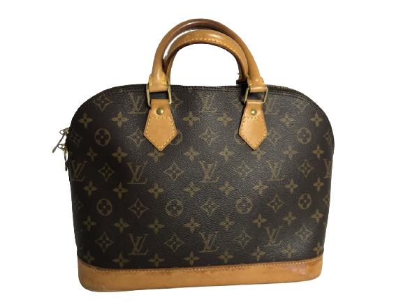 LOUIS VUITTON BROWN MONOGRAM ALMA HANDBAG (1 of 10)