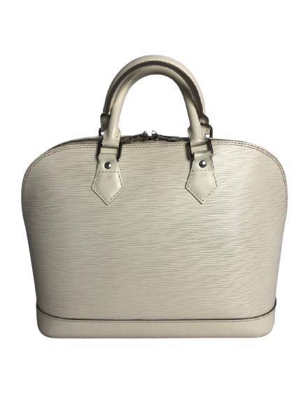 LOUIS VUITTON VANILLA LEATHER ALMA HANDBAG (1 of 4)