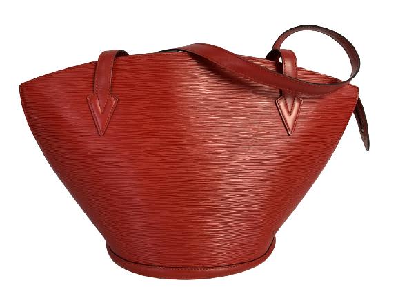 LOUIS VUITTON RED ST. JACQUES SHOPPING BAG (1 of 6)