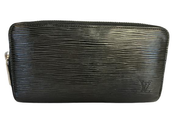 LOUIS VUITTON BLACK CALFSKIN ZIPPY WALLET (1 of 3)