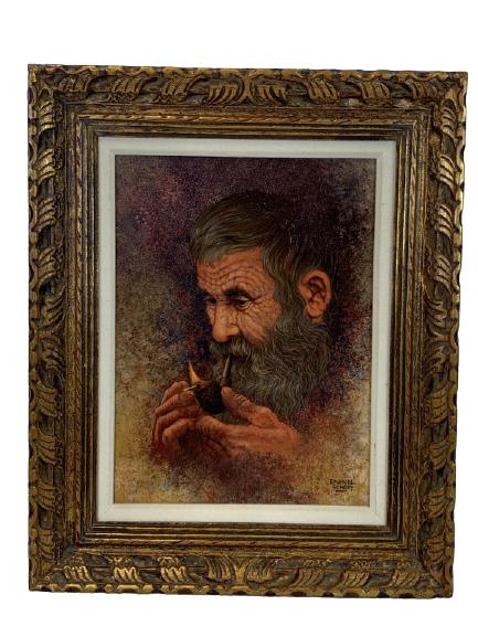 EMANUEL SCHARY OIL PAINTING 22.5" (1 of 4)