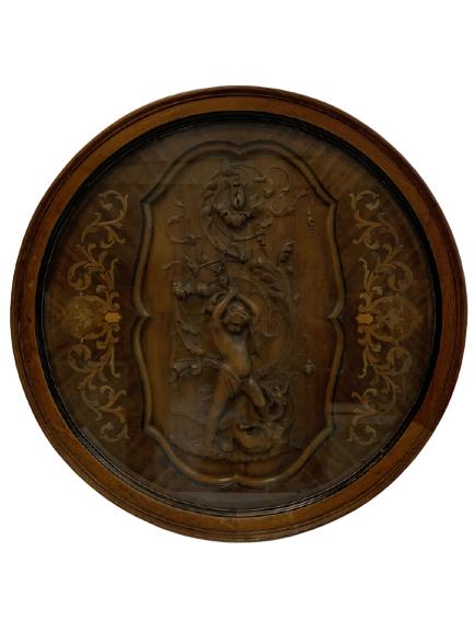 FRENCH RENAISSANCE STYLE WOOD TABLE TOP (1 of 7)