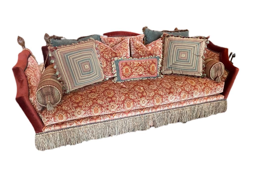 VTG MARGE CARSON REGENCY STYLE SOFA (1 of 8)