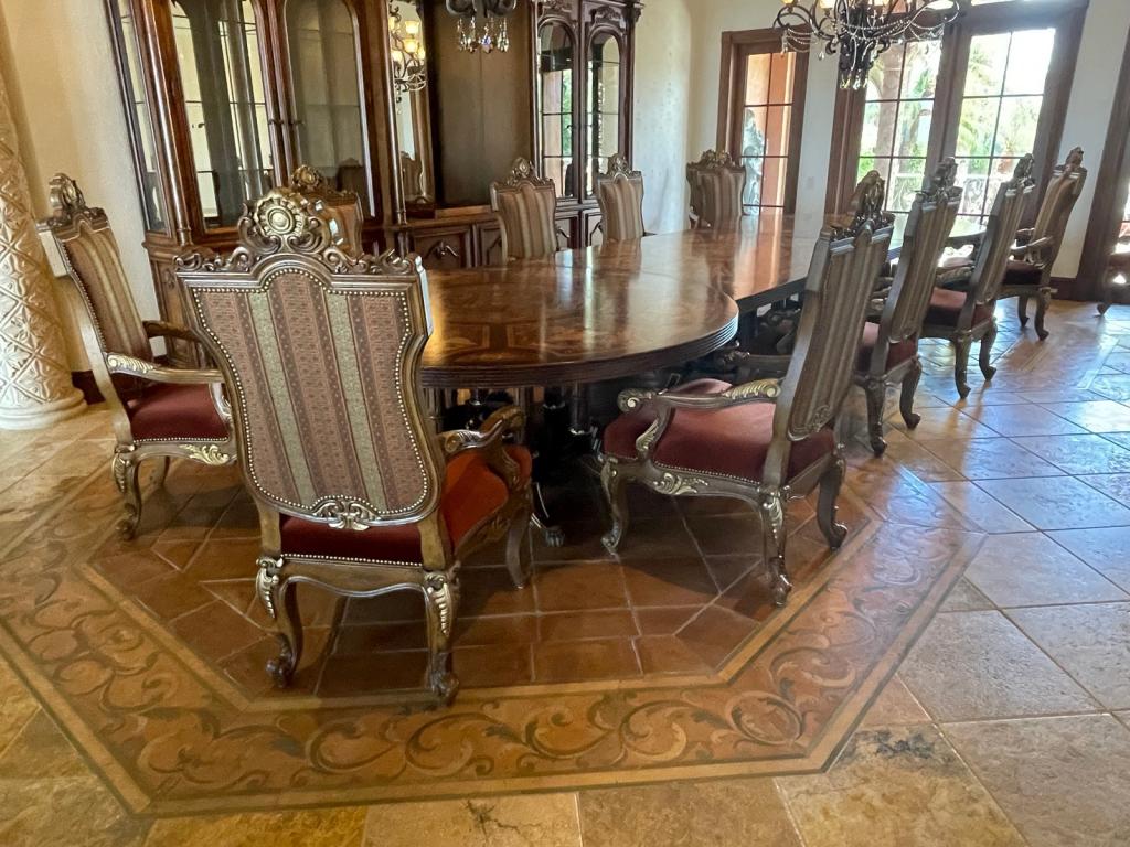 FAB SET OF 12 FRENCH REGENCY STYLE ARM CHAIRS (1 of 4)