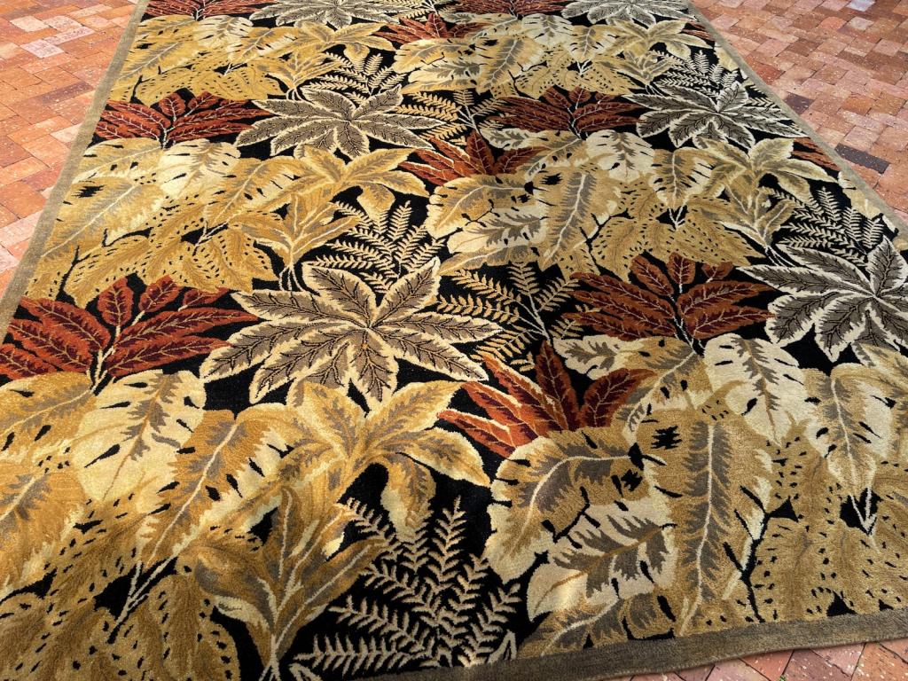 HANDMADE ORIENTAL "BOHEMIAN PARADISE"  WOOL RUG (1 of 3)