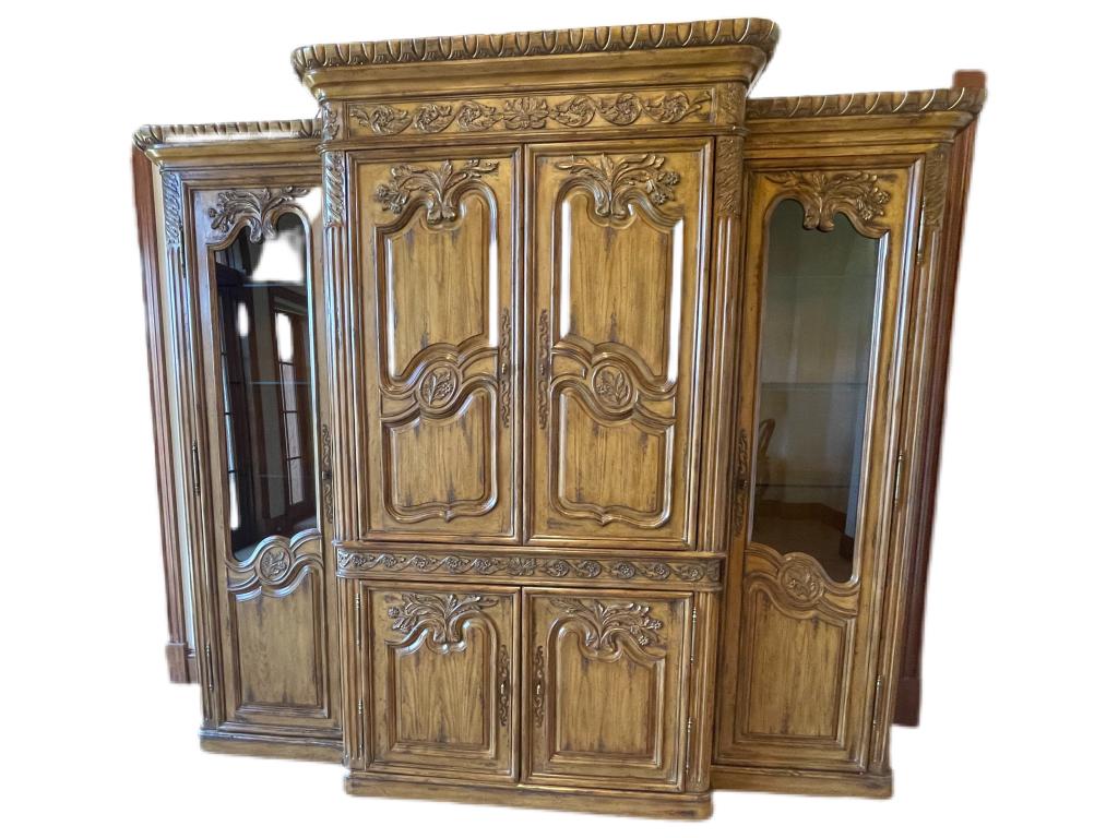 3 PIECE LARGE ENTERTAINENT CENTER (1 of 3)