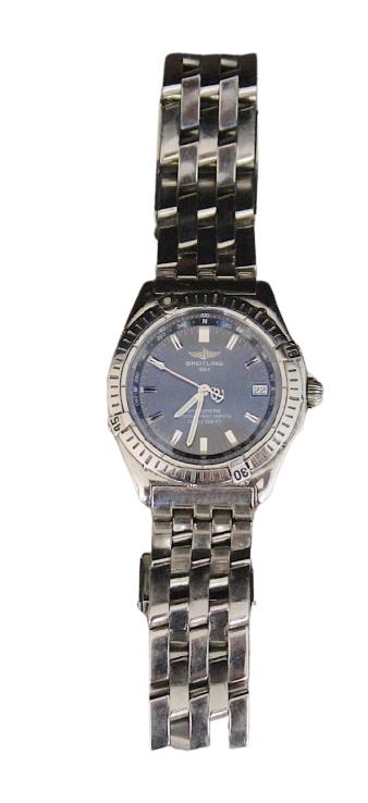 BREITLING 1884 CHRONOMETRE MENS A10350 WATCH (1 of 2)