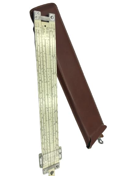 PICKETT MODEL 803-T SLIDING RULE WITH CASE (1 of 4)