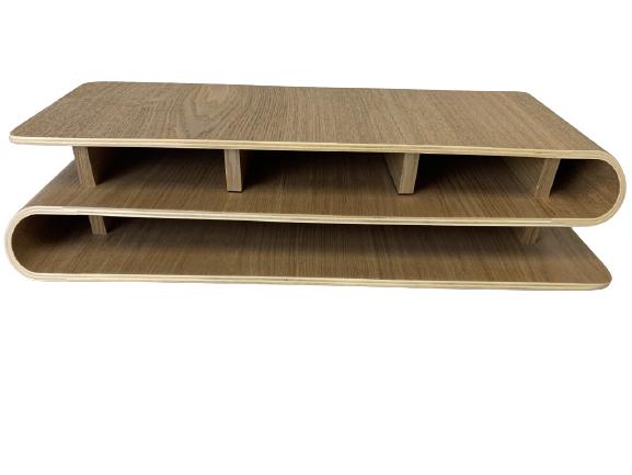 DANISH MODERN TEAK STYLE DESK / WALL ORGANIZER (1 of 6)