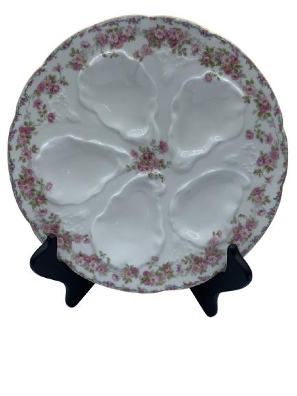 VINTAGE GDA LIMOGES OYSTER PLATE (1 of 4)