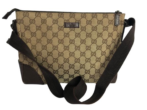 GUCCI BEIGE CANVAS JOY MESSENGER BAG (1 of 6)