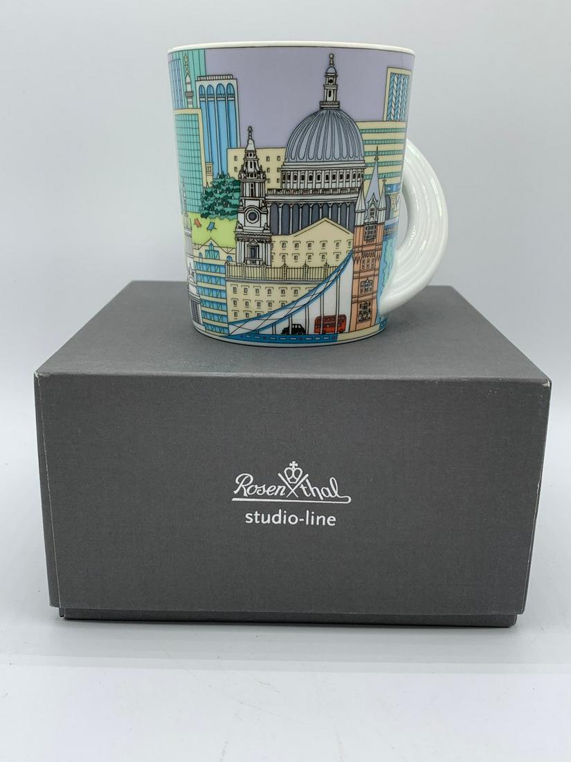 ROSENTHAL STUDIO CITY CUP MUG #7 LONDON (1 of 4)