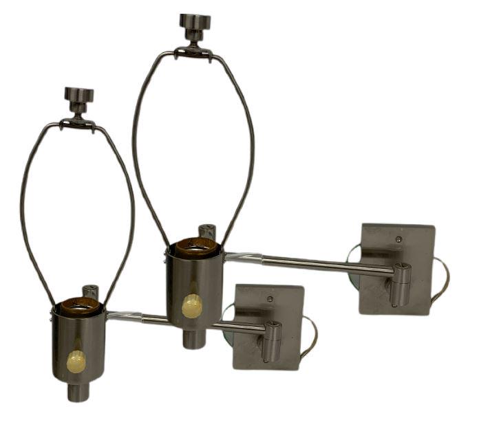 PAIR OF HANSEN NEW YORK ART DECO WALL SCONCE LAMPS (1 of 7)