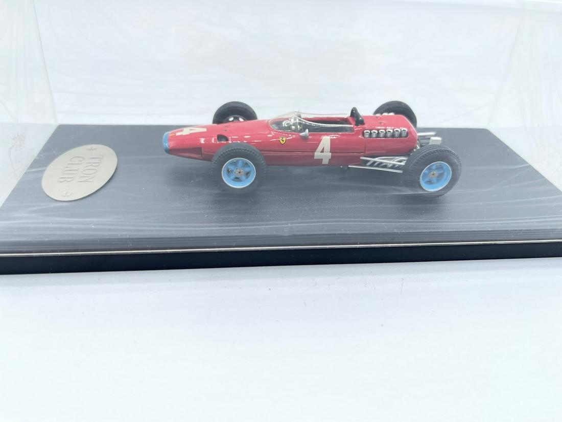 TRON CLUB MODEL FERRARI IN PLASTIC DISPLAY CASE (1 of 4)